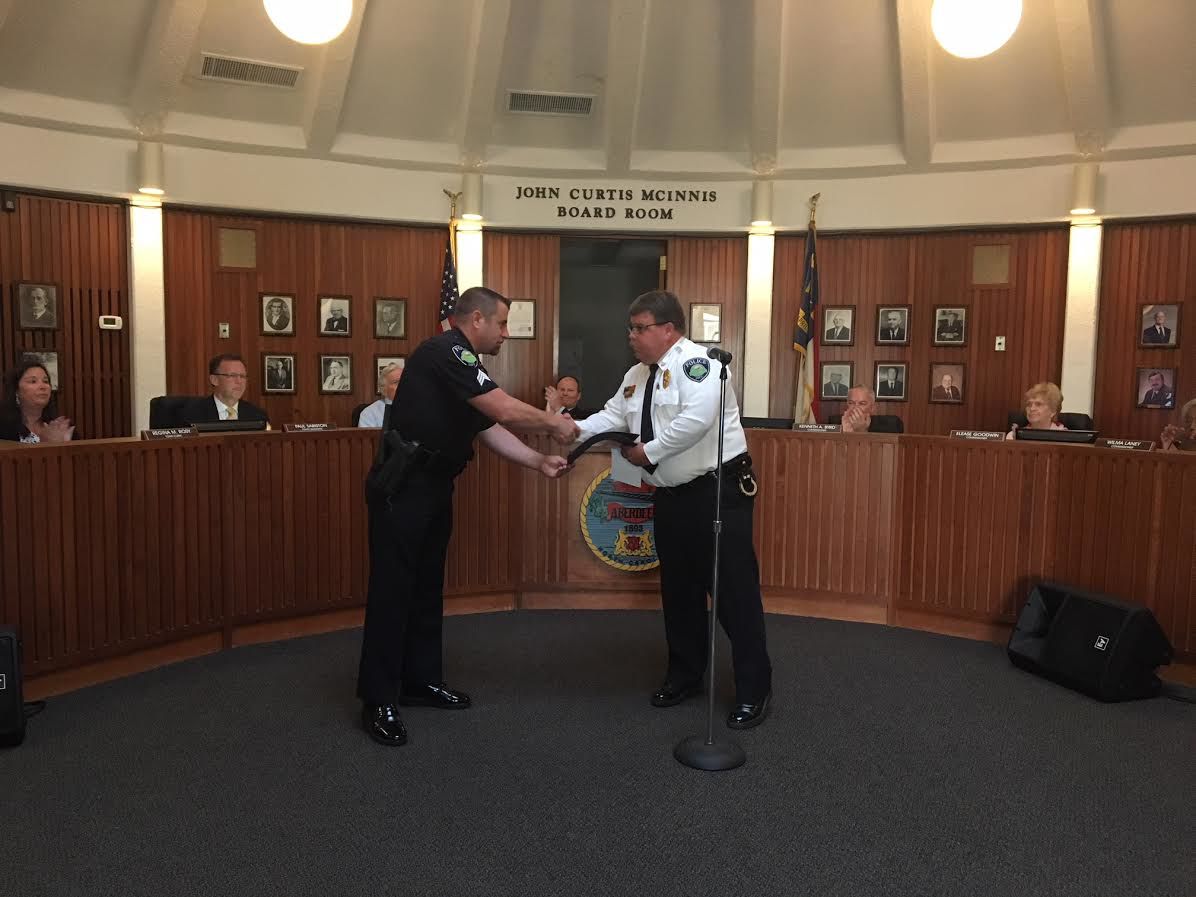 Aberdeen Police Life Saving Award